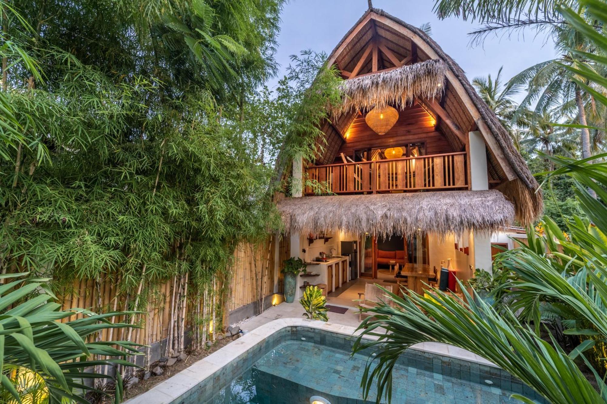 La Villa Loca Gili Air Eksteriør bilde